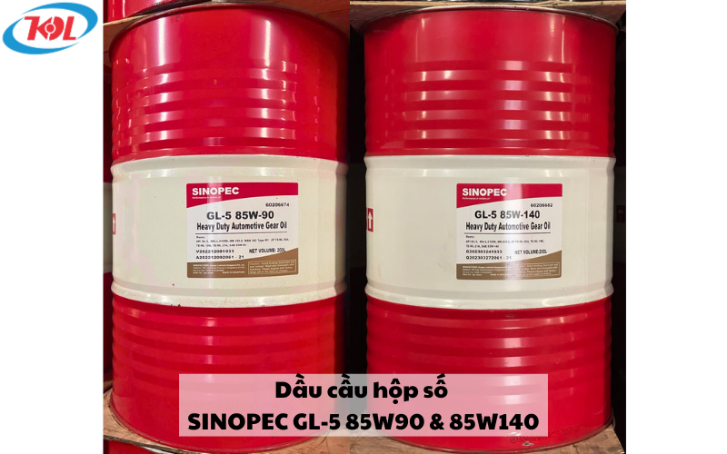 Sinopec GL-5 85W90 & 85W140